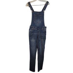 Wallflower‎ Overalls Denim Skinny Leg Jeans Blue Ankle Womens Medium EUC